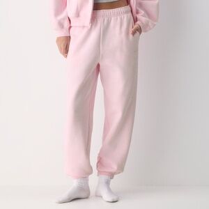 Cozy Sweat fleece Mega Jogger - Aritzia - Villa Pink